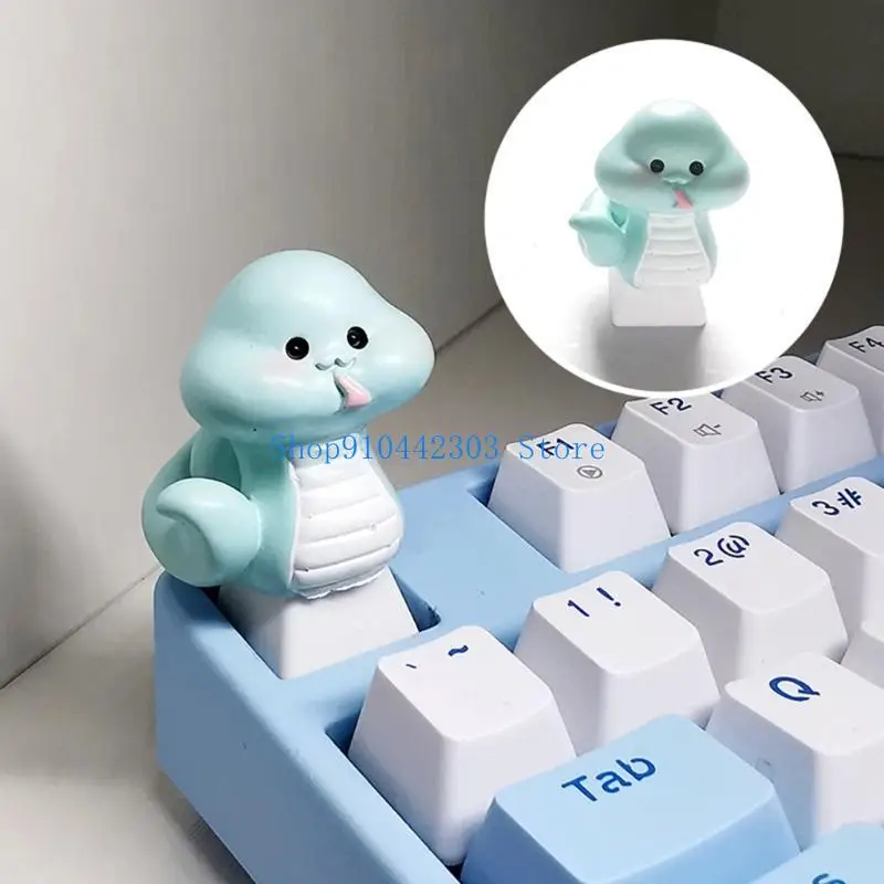 Anpassbare Sternzeichen-Tastenkappe, 3D-Tierharz-Tastenkappe, einzigartige mechanische Tastaturverbesserung, 1 Stück Tastenkappe – Detail 1