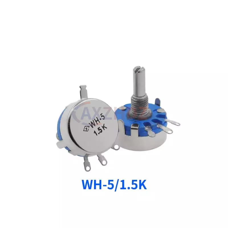 5 قطعة 0.5 واط 470Ω-1 متر الكربون الجهد WH5-1A 470R 1K 1.5K 2.2K 4.7K 10K 22K 47K 100K 220K 470K أوم المقاوم المتغير 4K7 2K2