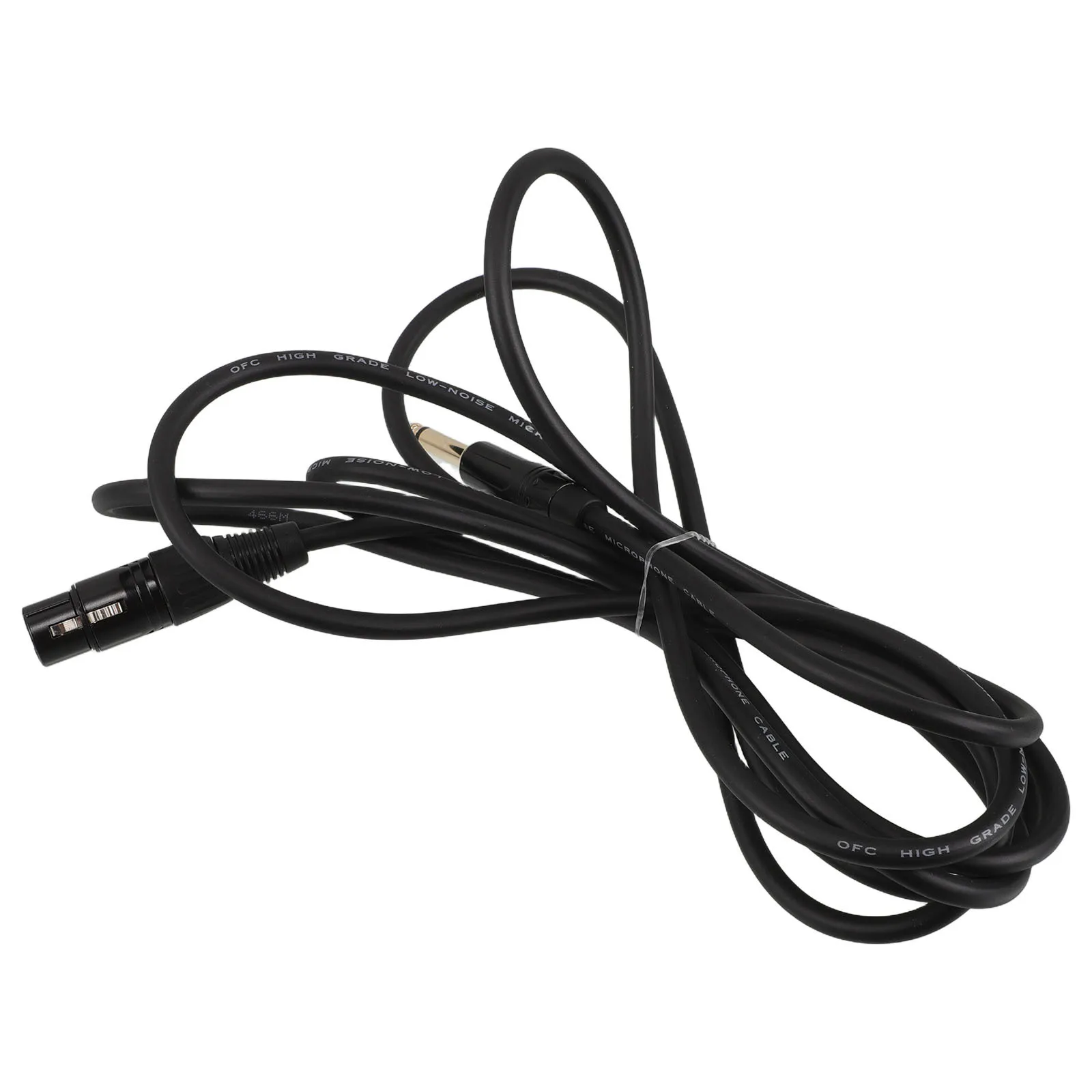 

Xlr Female to 6.35mm Jack Microphone Cable Adapter Practical Audio Connector for Recording Live Sound Studio Use
