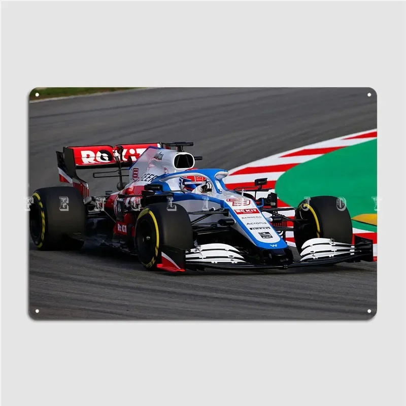 George Russel 2020 Metal Sign Wall Decor Living Room Decoration Cinema Living Room Tin Sign Poster