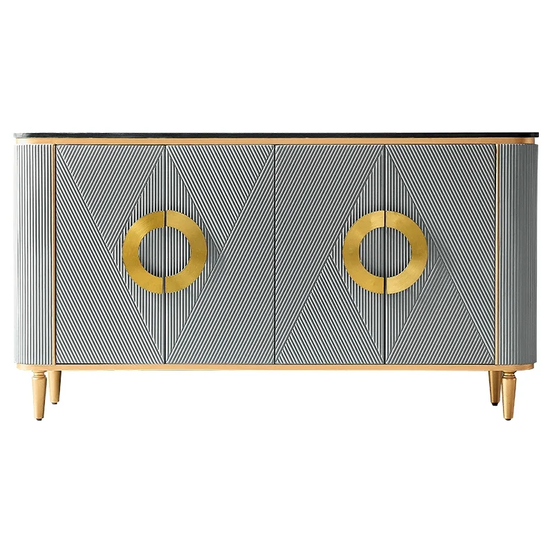 

Wyj Simple and Light Luxury Style Marble Entrance Cabinet