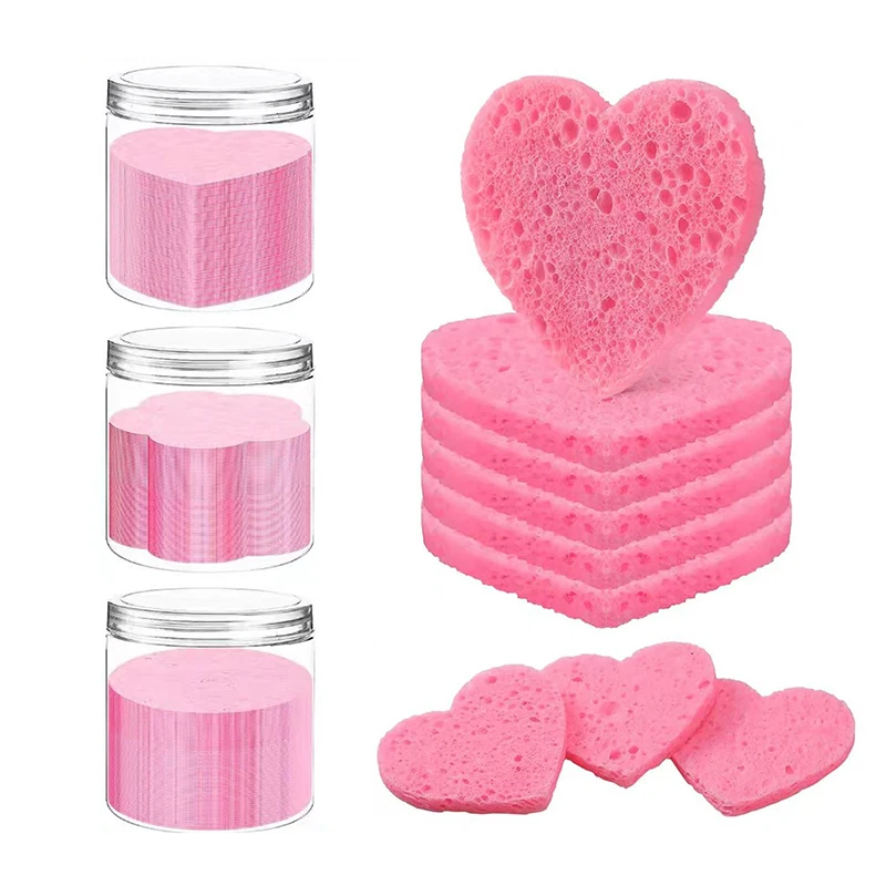 20 stks/doos Gecomprimeerde Gezichtssponzen Cosmetische Hydrotherapie Spons Spa Gezichtspads Voor Dagelijkse Reiniging Make-up Verwijdering Peeling