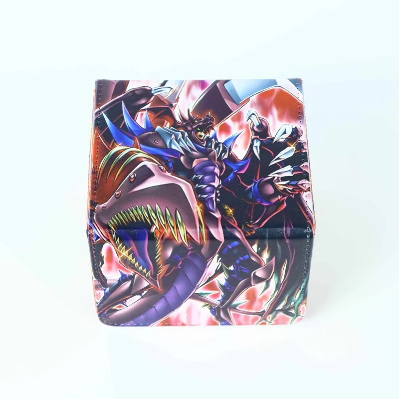 Yu Gi Oh Cards Box Destiny Hero Plasma Anime Game Characters Opcg Tcg Ptcg Storage Box Pu Collection Card Box Toys Gifts