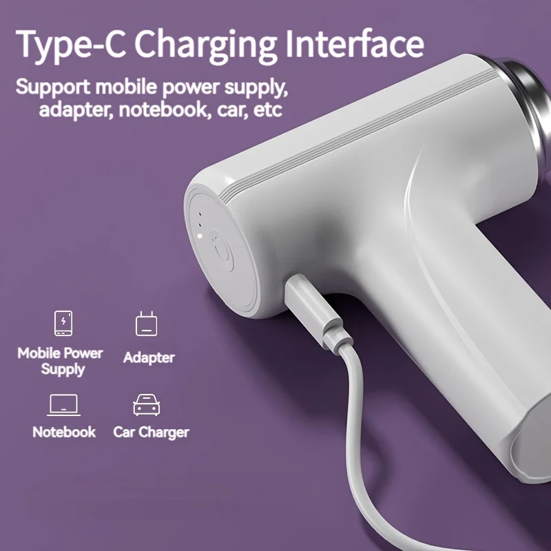 เครื่องชงกาแฟพกพาแบบไร้สายชาร์จไฟได้ USB เครื่องปั่นครีมคาปูชิโน่เครื่องปั่นในครัวแบบ pengocok telur listrik