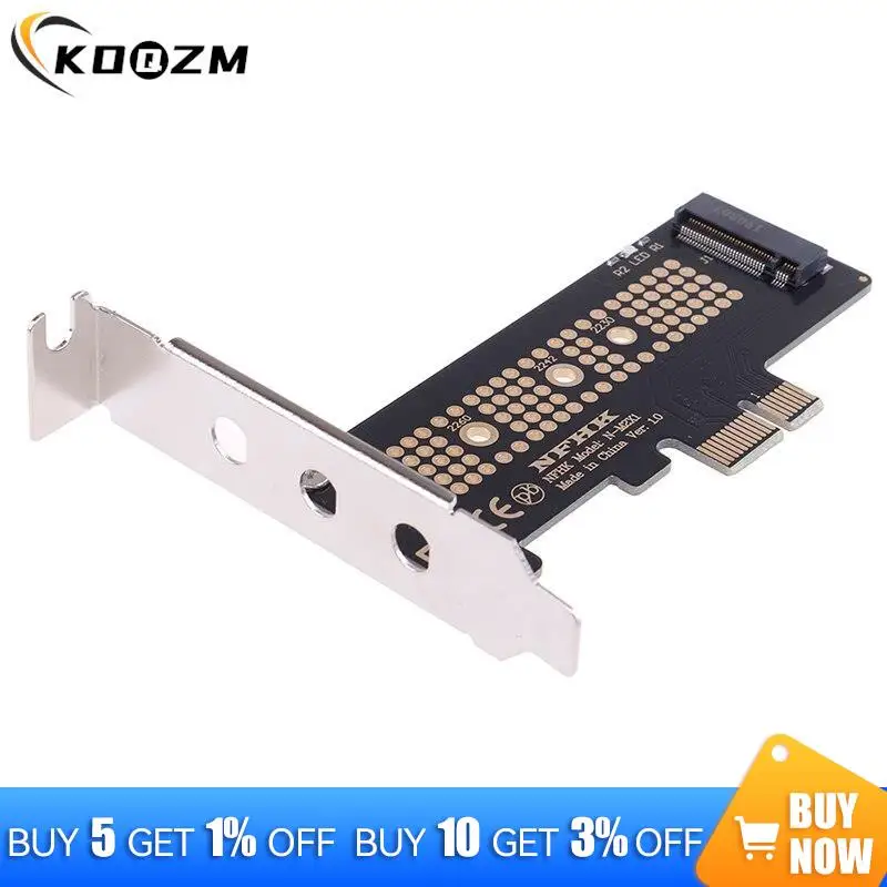NVMe PCIe M.2 NGFF SSD на PCIe X1 адаптер карты PCIe X1 на M.2 с кронштейном
