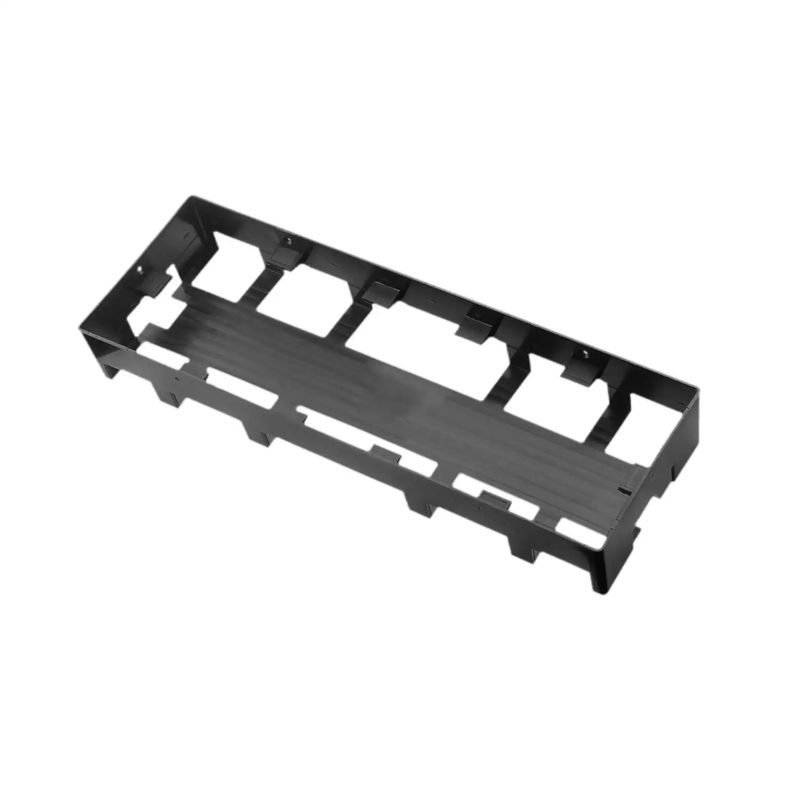 Cabinet Light Strip Organizer Sturdy Cable Manager for Office Shelf Bedroom