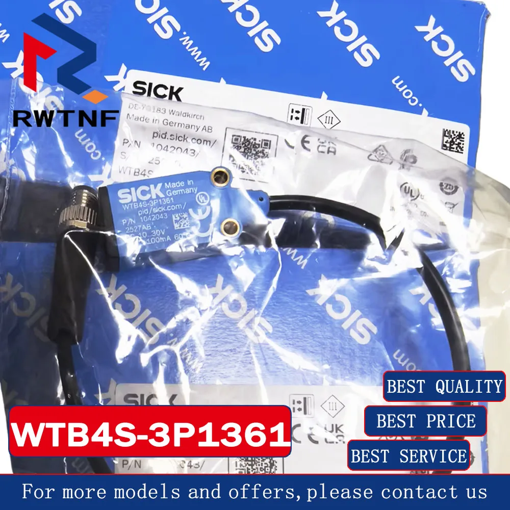 Brand New Genuine WTB4S-3P1361 SICK Photoelectric switch sensor,100% original warehouse stock
