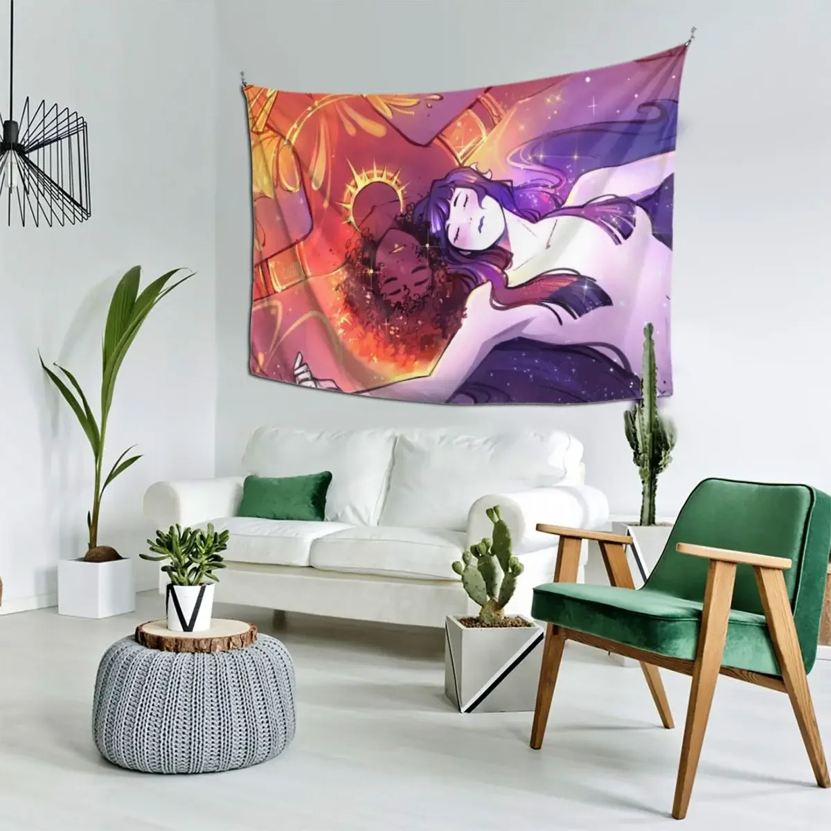 

Moon of My Life Tapestry Room Aesthetic Aesthetic Room Decor Wall Decoration Decorative Paintings Tapestry
