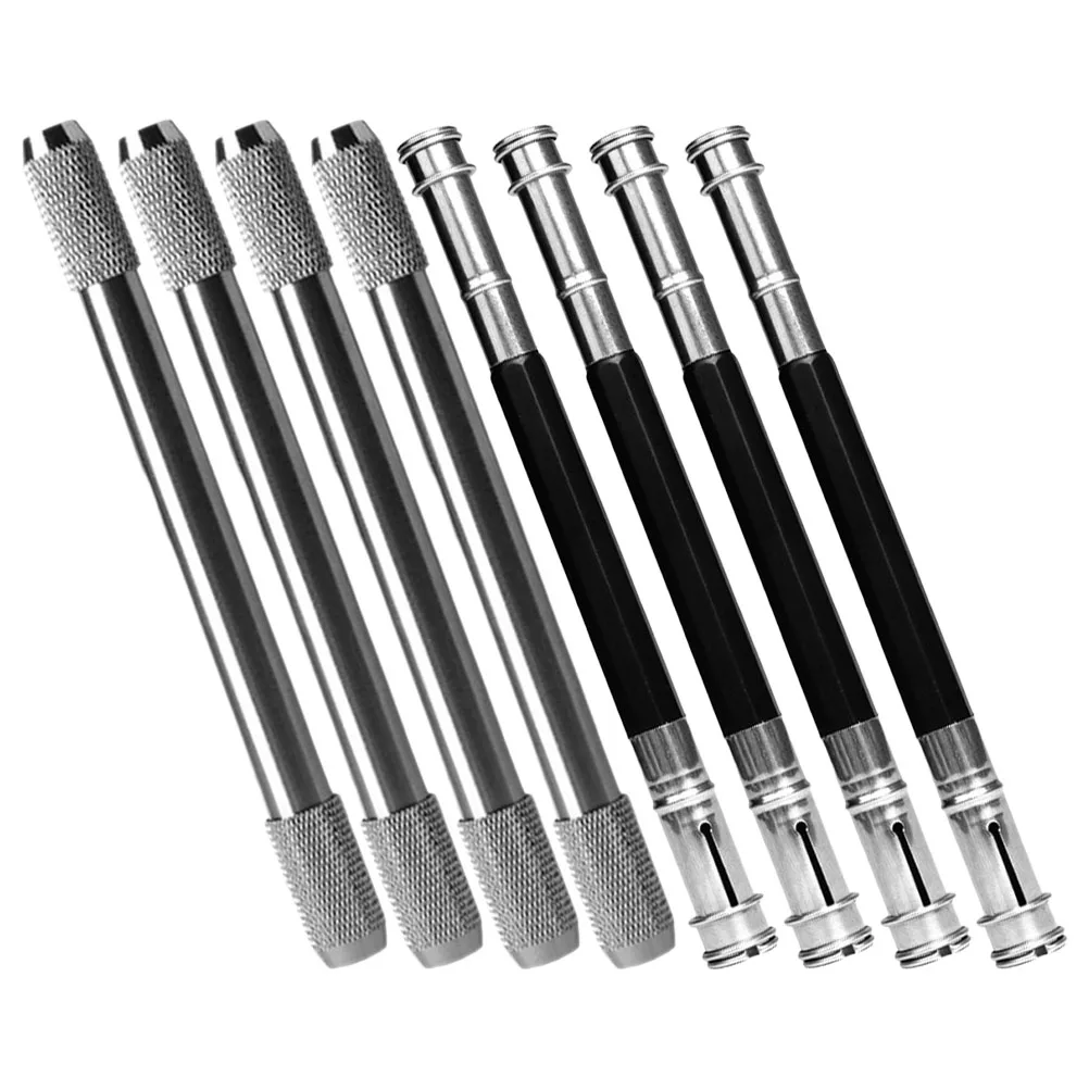 

8 Pcs Pencil Extender Holders Double Head Metal Handle Extenders Lengthener Child for Writing