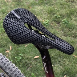 3D Printed Bike Ultralight Carbon Saddle 142mm Super Light Road MTB Racing Saddles Bicycle Seat Cushion Cycling Seating Parts