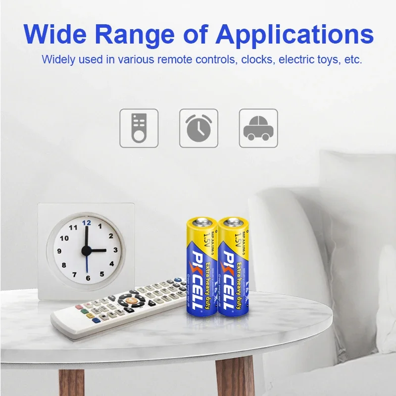 超頑丈なカーボン亜鉛バッテリー,おもちゃ,カメラ,レーザー,懐中電灯,40個,PKCELL-AA v,1.5,r6p UM-3