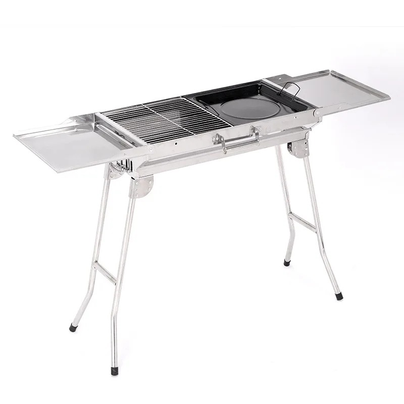 

Portable Foldable Multi-Functional Large BBQ Picnic Cooker Outdoor Camping Charcoal Grill