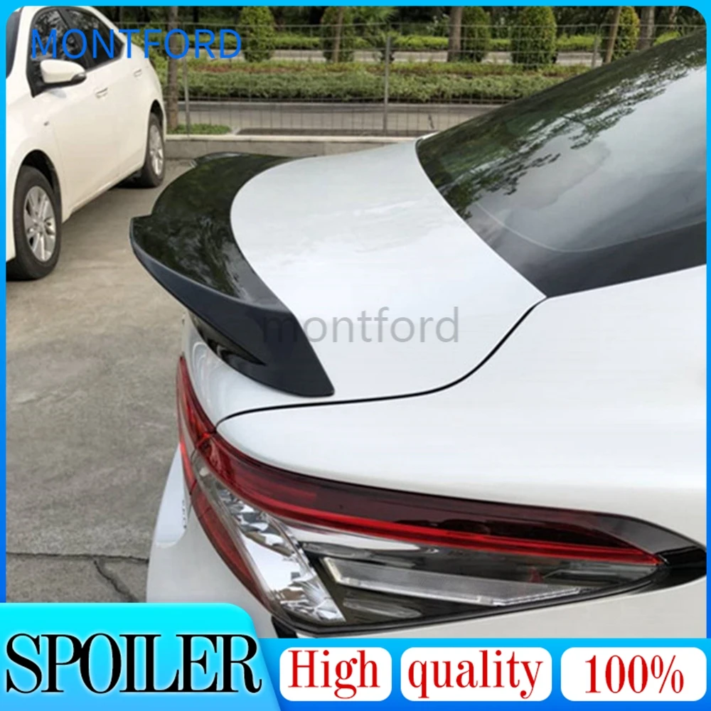 

Car Styling ABS Plastic Car Styling Rear Trunk Wing Spoiler Unpainted Primer Color Fit for Toyota Camry 2018 2019 Decoration