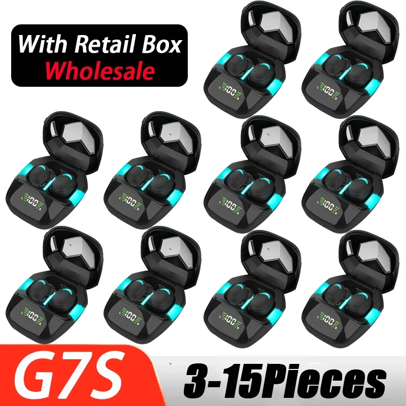 

G7S Bluetooth Earphones Smart Headphones Wireless Headset Mini Earbuds Wholesale Microphones Women Men Sport 2024 Fones PK M25