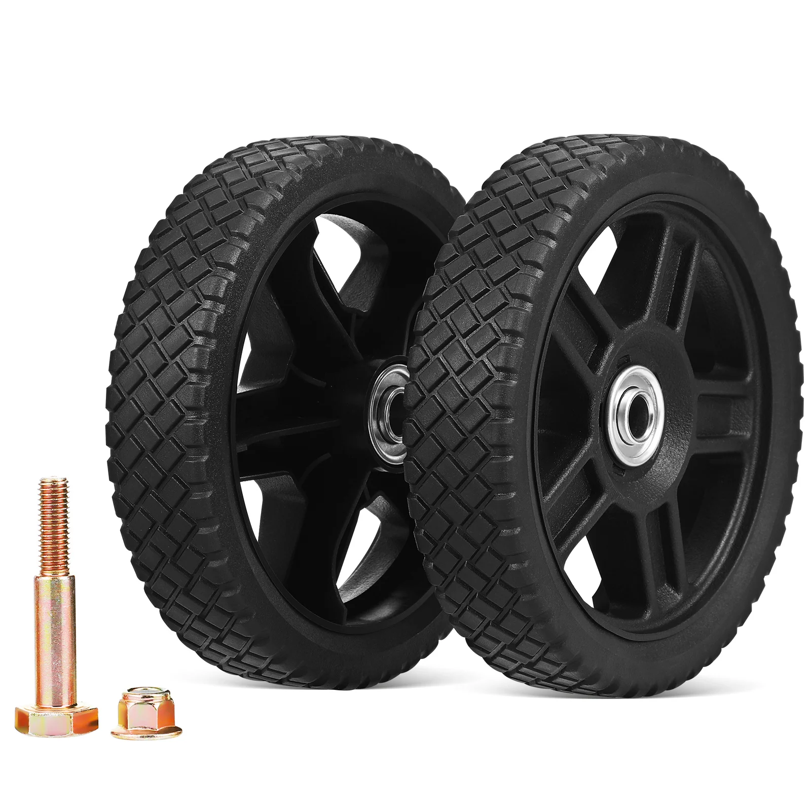 

Lawnmower Wheels Support Garbage Can Replacement Parts Kayak Deck Chicken Tractor Kit