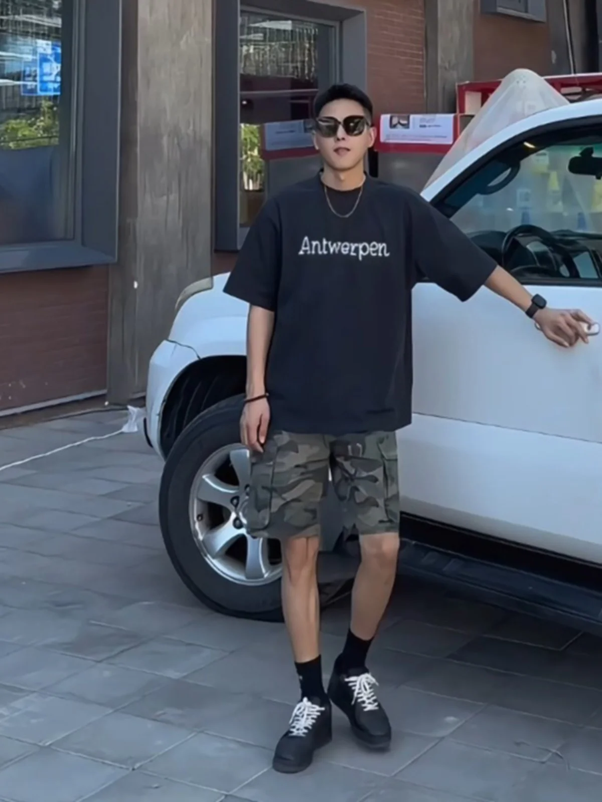 

Американские рабочие камуфляжные шорты для мужчин: летние, модные, свободные спортивные брюки, повседневные, средней длины, с эффектом высокой комфортности.