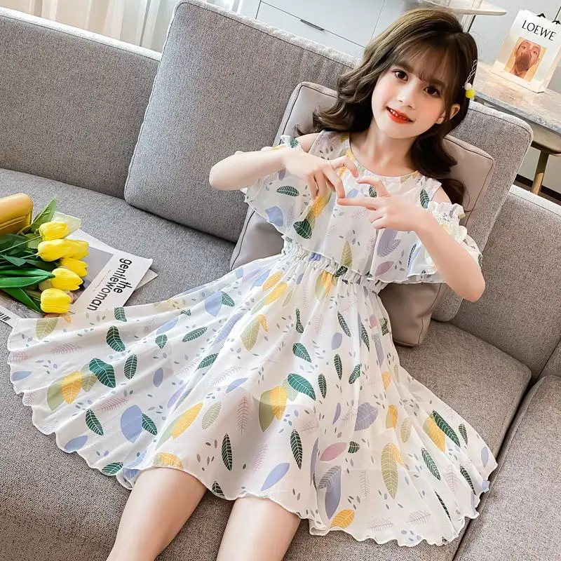 Girls Dress for Summer 2 To 12 Years Old Children Clothing Princess Casual Dresses Flower Girl Dresses for Weddings Kids Clothes