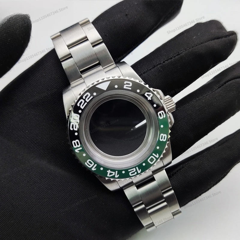 For Mechanical Watch Accessories NH35 Movement NH36 Back Transparent Case Steel Belt Men's Watch Accessories