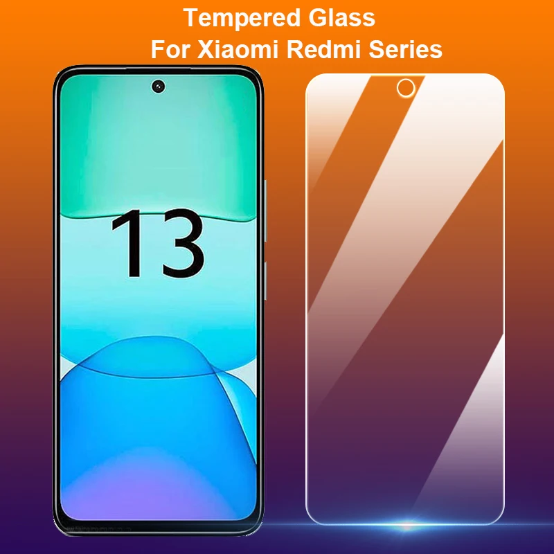 

For Xiaomi Redmi 15a 15 15C 14C 14R 13C 13R 12 12C 5G Tempered Glass 9H 2.5D Premium Screen Protector Film