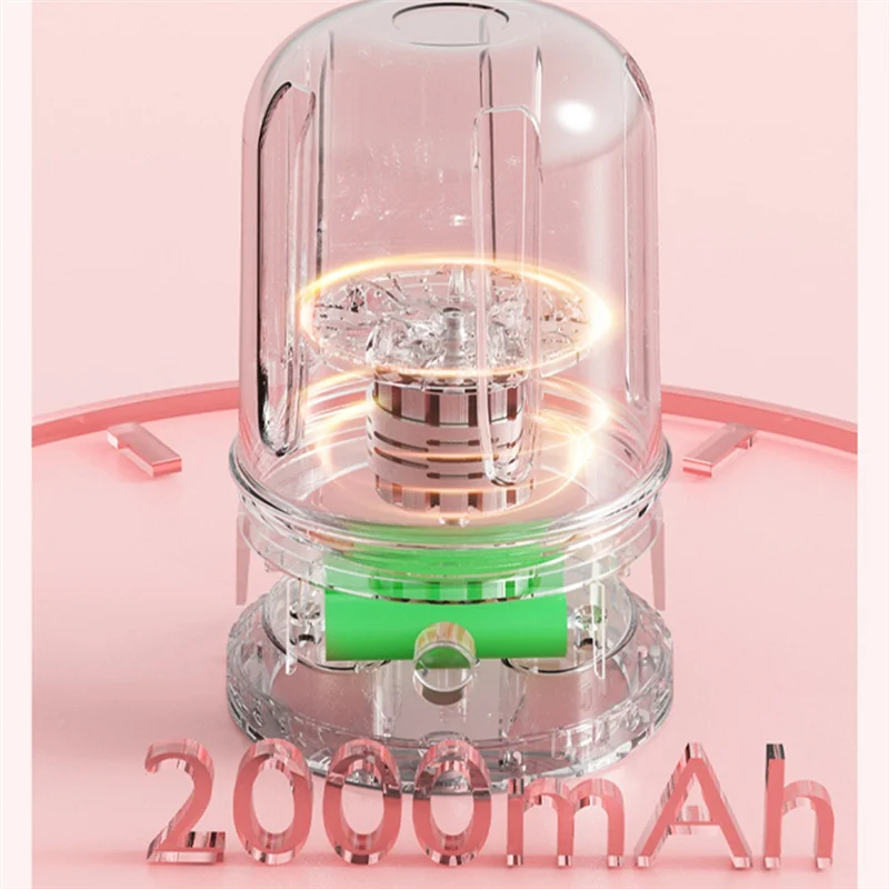 Lavadora de ropa interior portátil inalámbrica recargable de 2000MAH, Mini lavadora portátil para viajes de apartamentos A