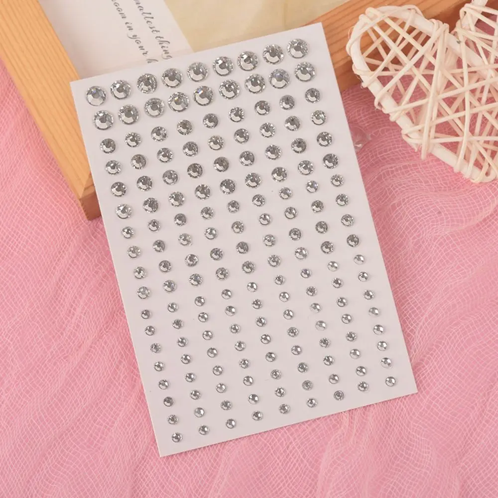 Fashion 3D Face Jewelry Stickers Mixed Glitter Sequins Eyeliner Diamond Decals Butterflies Shell Rhinestone Stickers