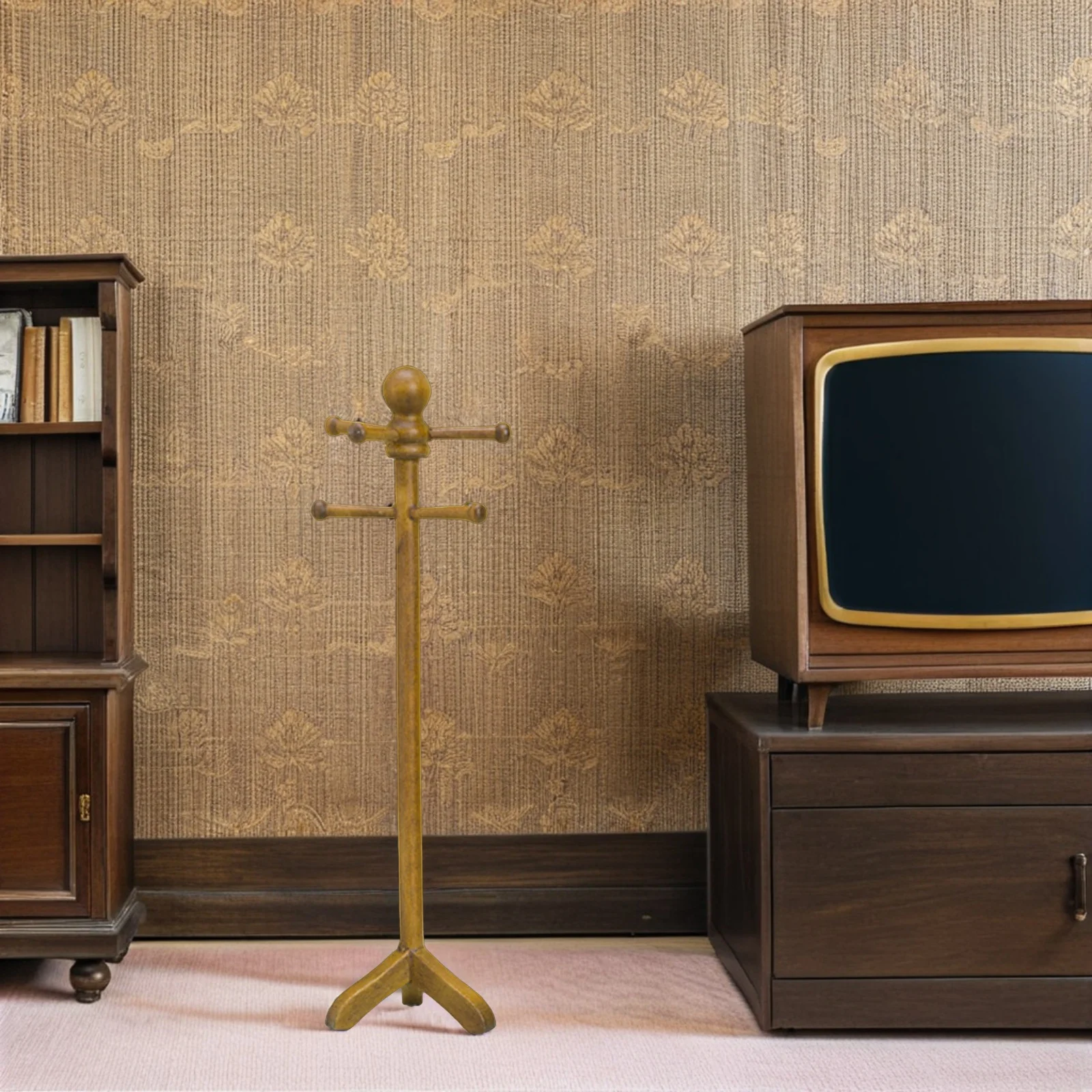 

2 шт. миниатюрная одежда в стиле ретро, масштаб 1:12, напольная стойка, креативная ролевая игра, образовательная миниатюрная полка, домашний декор