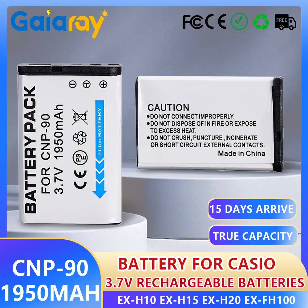

1-10 шт. CNP-90 аккумулятор для камеры 3,7 В 1950 мАч CNP90 аккумулятор для цифровых фотоаппаратов Casio EX-H10 EX-H15 EX-H20 EX-FH100