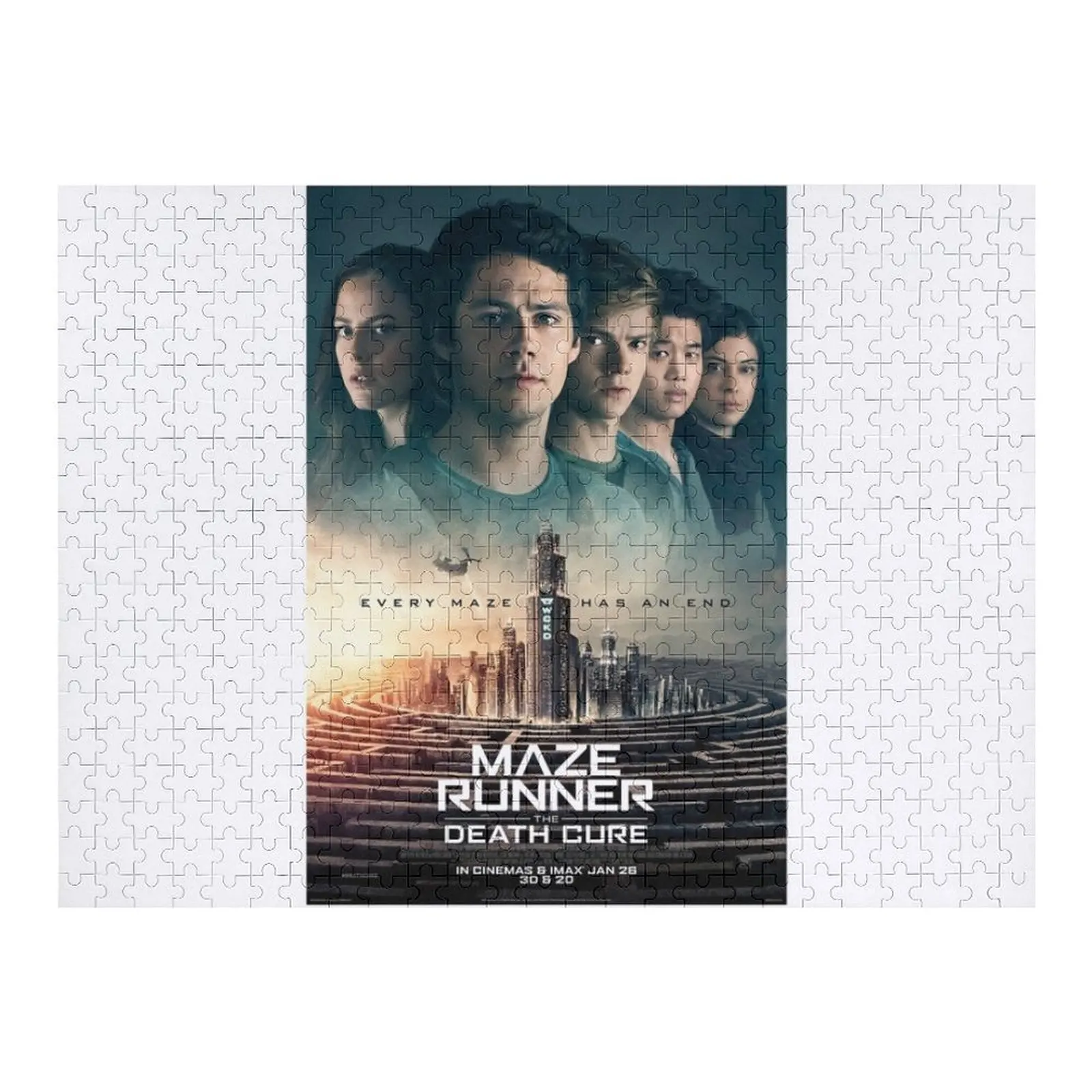 

Пазл «Бегущий лабиринт» из фильма, персонализированное деревянное имя на заказ, индивидуальное фото, деревянное имя, персонализированный пазл на заказ