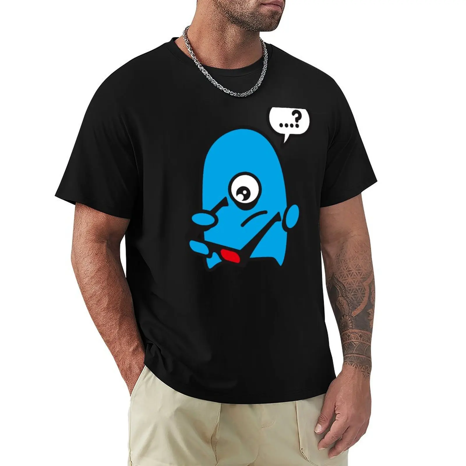 

Cyclops With 3D glasses T-Shirt vintage clothes tees Men's t-shirts