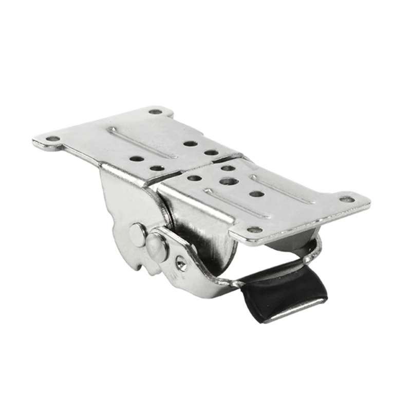 QM Folding Table Leg Hinges, 0-90-180 Degree Folding Brackets Lock Extension Support Bracket, Foldable Self Lock Hinges