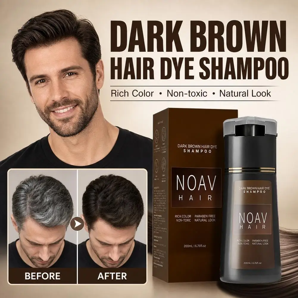 Hair Dye Shampoo Quick Color Change Hair Dye Coloring Shampoo For Women Men Gray Hair Covering Hair Care Products