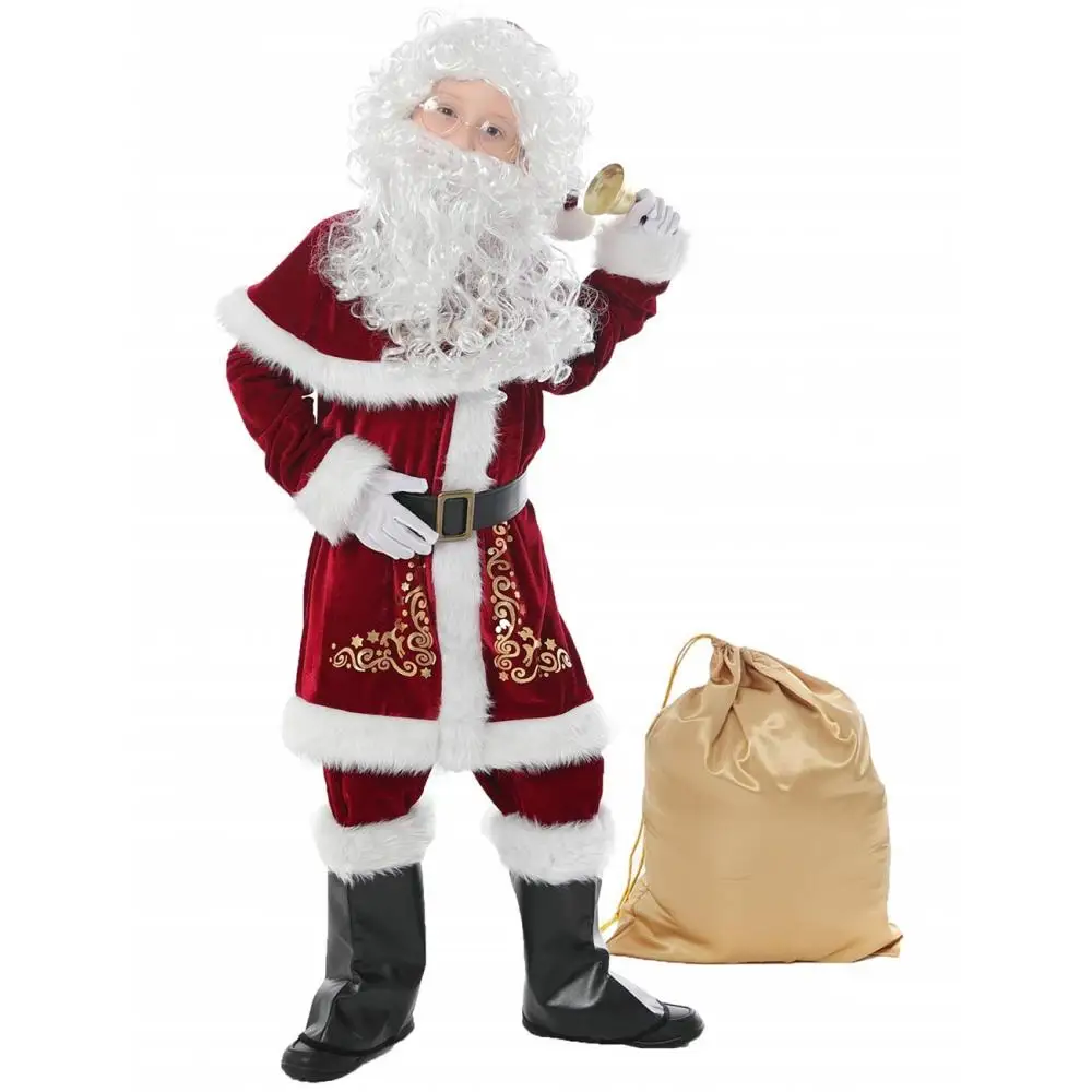 زي Cisas للبالغين S Claus أداء المسرح بدلة Cisas للنساء ملابس عرقية شتاء 2023