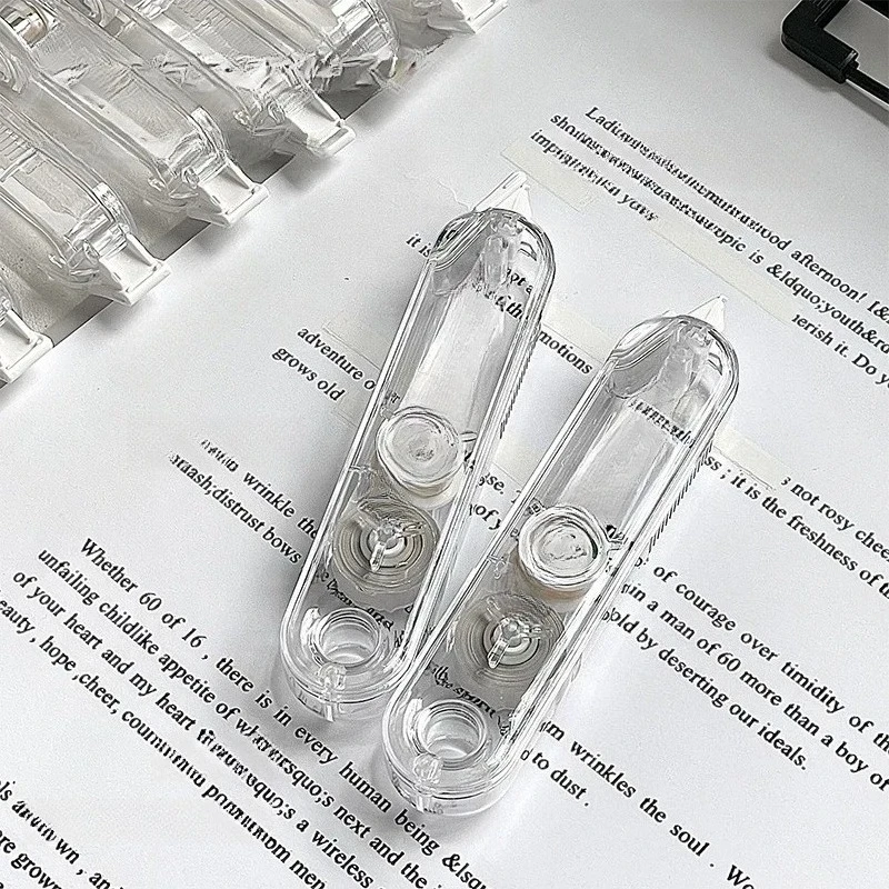 

Transparent Press Correction Tape For Large Capacity Correction Of Student Accounts Correction Tape School Supplies Stationery