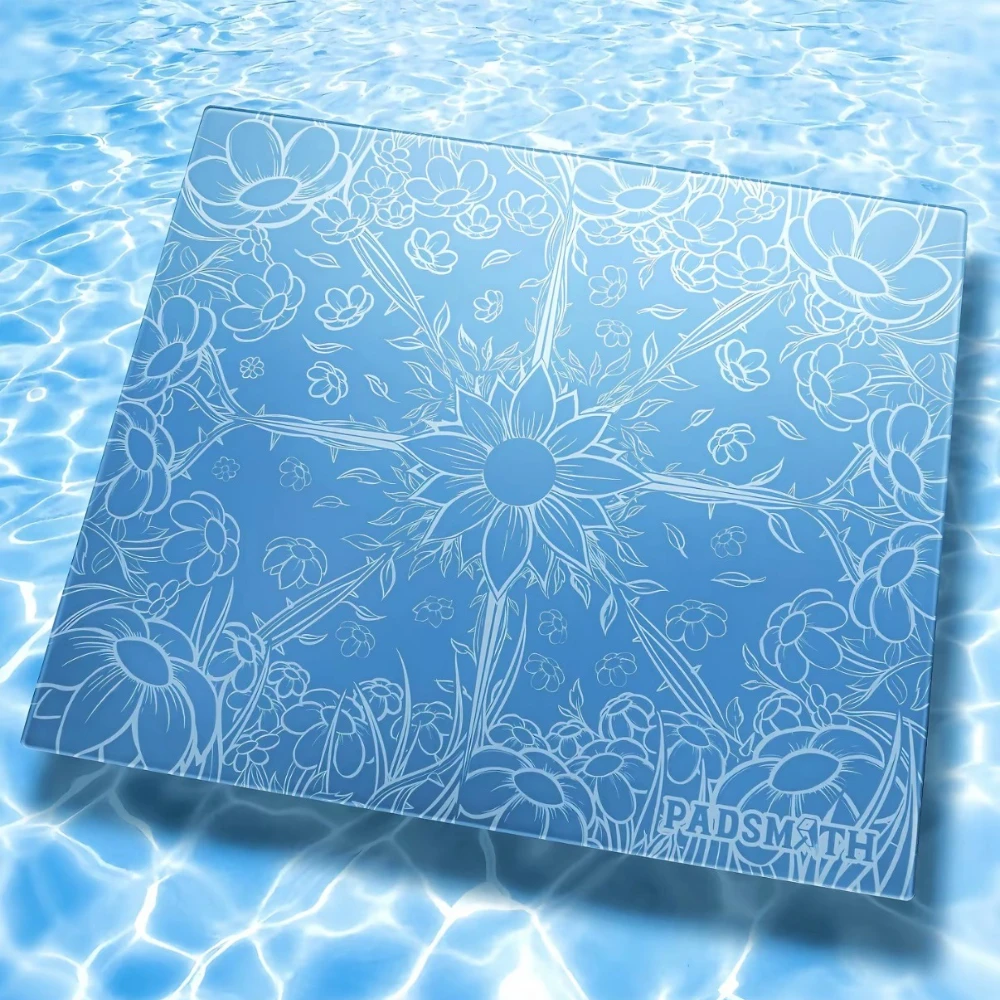 

PADSMITH V2-Rosa Glass Gaming Mouse Pad Upgraded Coating Etched Textured Surfaces Custom Large Desk Mat Gaming Accessories Copy