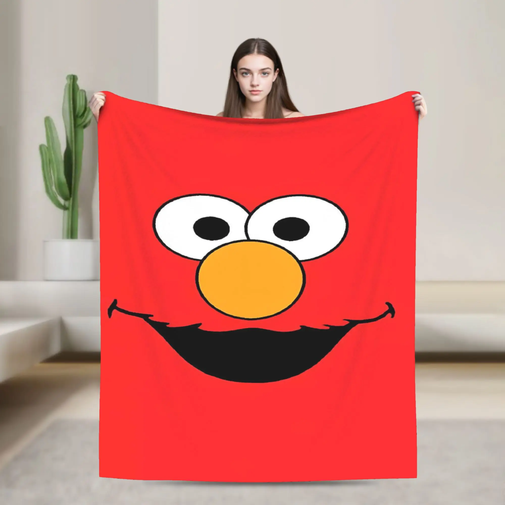 

Одеяло с героями мультфильмов Bert Ernie Sesames, супер мягкое забавное плюшевое постельное белье, пледы для домашнего декора, фланелевое покрывало, покрывало на кровать