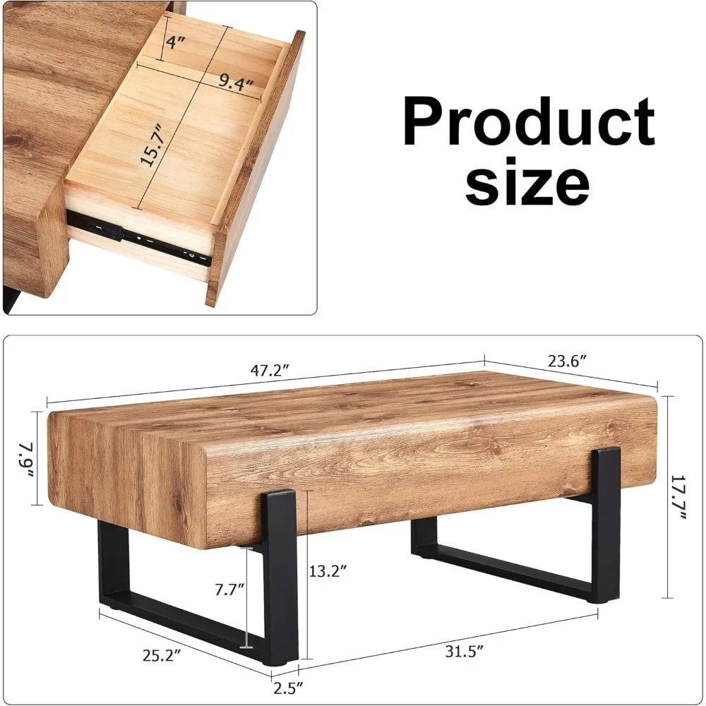 Salontafel, metalen poten voor woonkamer, eetkamer, salontafel