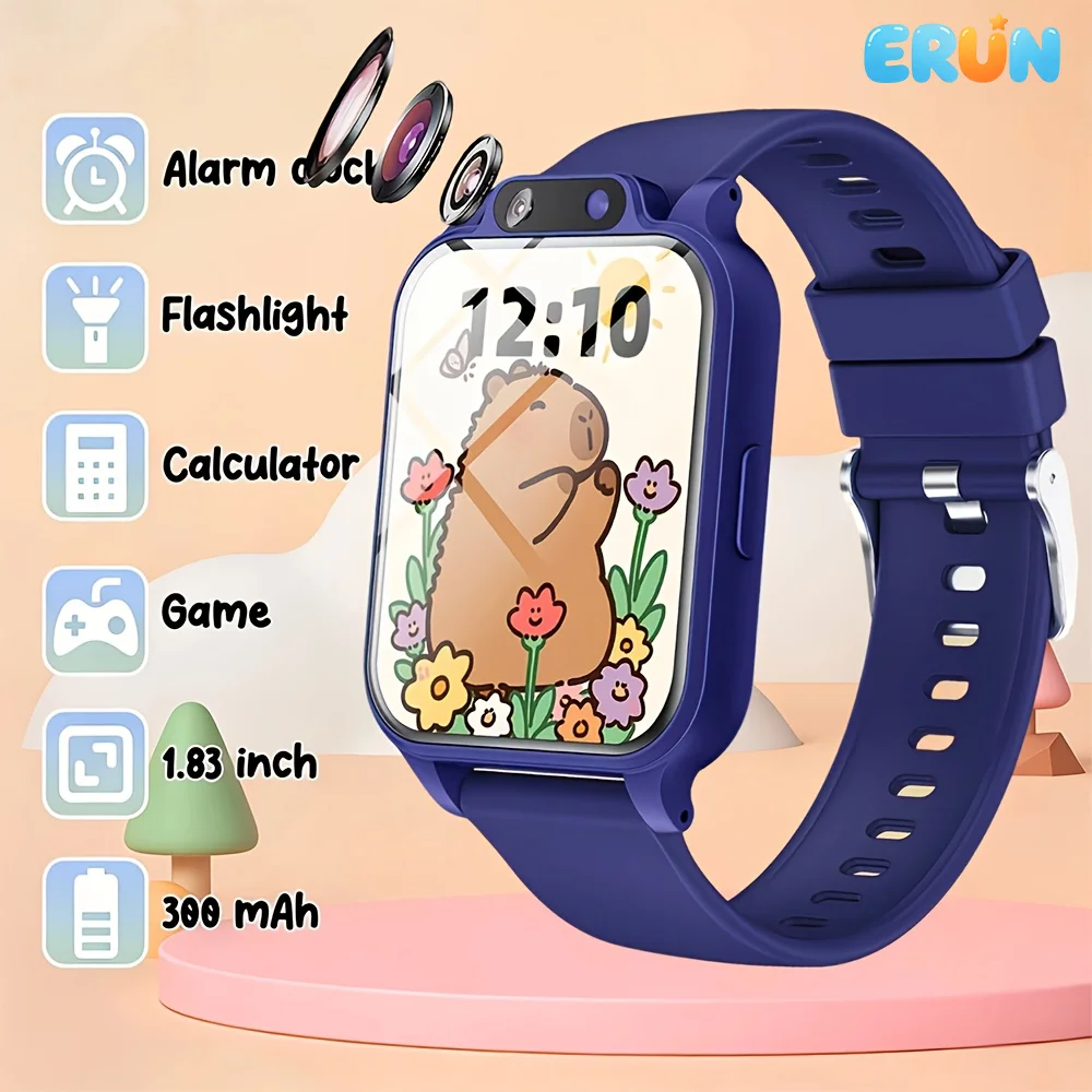 New Full-Touchscreen HD Smart Watch for Men and Women, Wireless Calling, Message Reminders, Multiple Sports Modes, Step Counter, Remote Photo Capture, Compatible with Android and Apple, Holiday Gift for Parents and Loved Ones