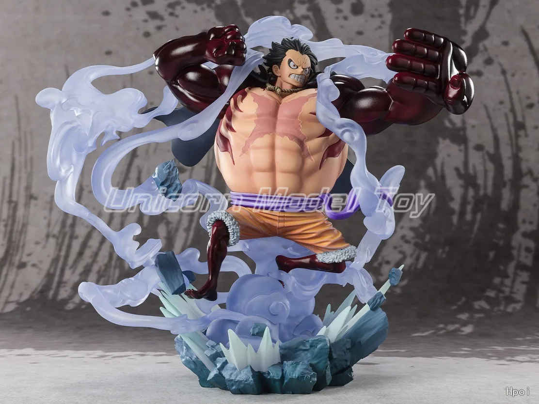 

【UA】BANDAI Figuarts ZERO One Piece Monkey D. Luffy Gear 4 Captain Three Фигурка-модель, игрушка, подарок