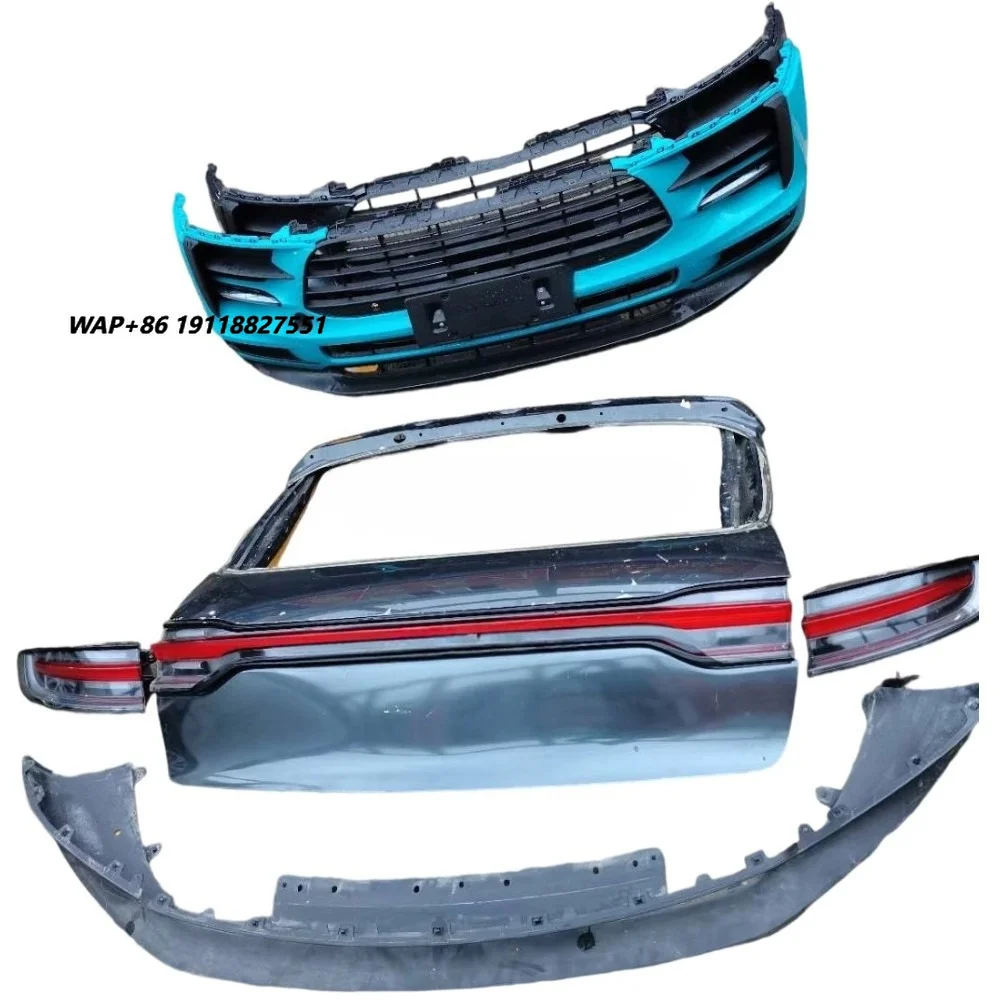 New Auto Part Conversion Front Bumper Tailgate & Tail Lights for Macan 95B.1 2014-2018 Retrofit/Upgrade 2019-2024 95B.2