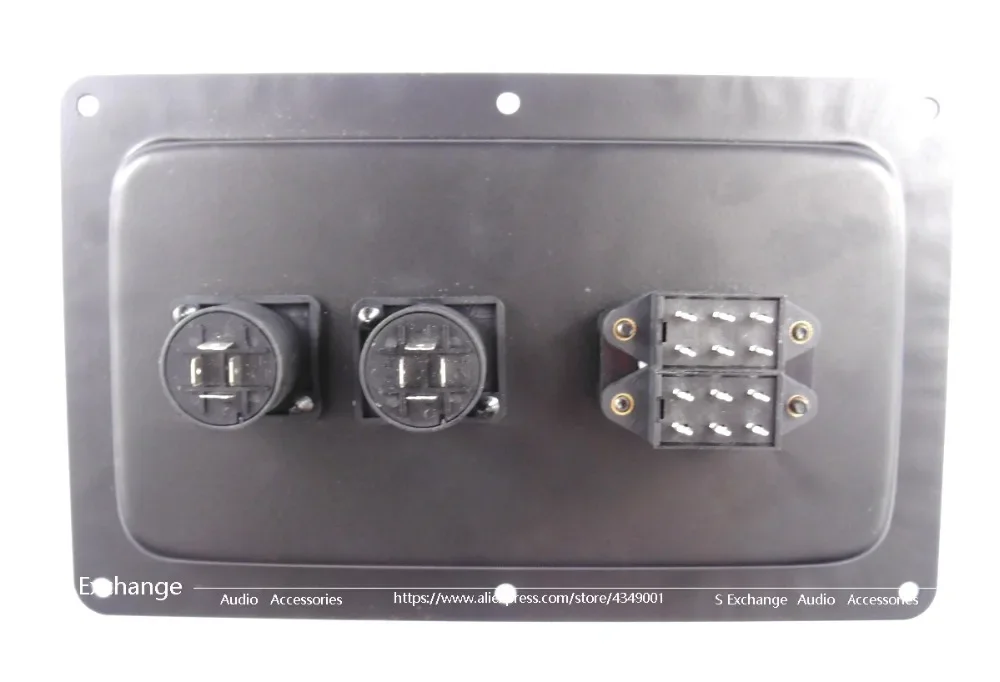 4 SZTUK / ZESTAW Kompatybilny z JBL SRX725 728 718 715 Tylny panel z złączami i przełącznikiem Część a