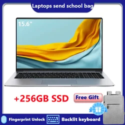 Gaming Laptop 15.6 Inch 12GB RAM 2TB SSD Windows 10 Cheap Student Laptops Backlit With Fingerprint Unlock Dual WiFi 2.4G/5.0G