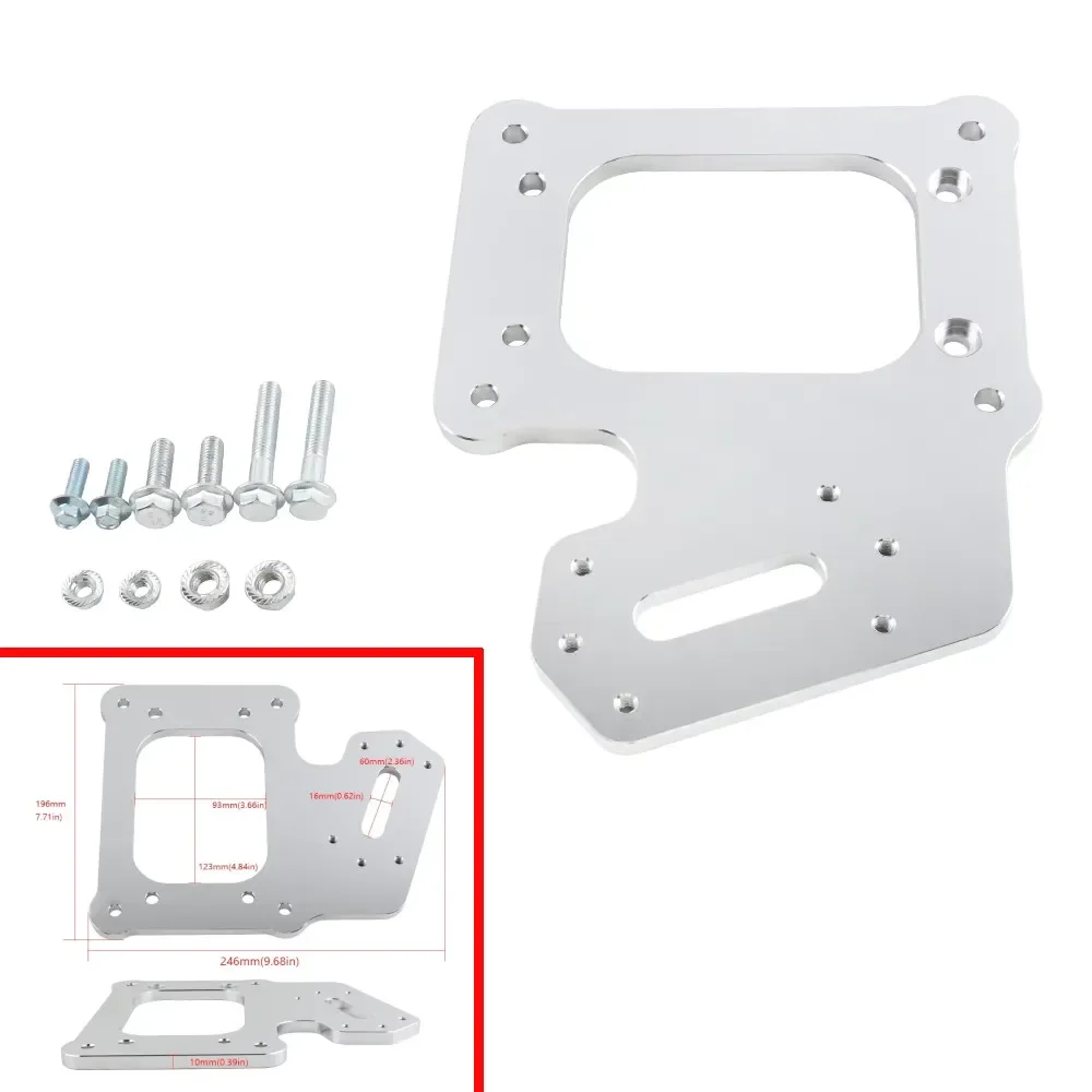 B-Series & D-Series Billet Aluminum Staging Brake Mounting Plate Compatible with CNC402 CNC412 Wilwood Staging Brakes