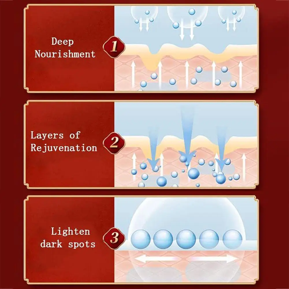 1/3/5pcs Retinol Dragon Blood Facial Cream deep Moisturize fade Fine Lines Pores Brightening women Skin care