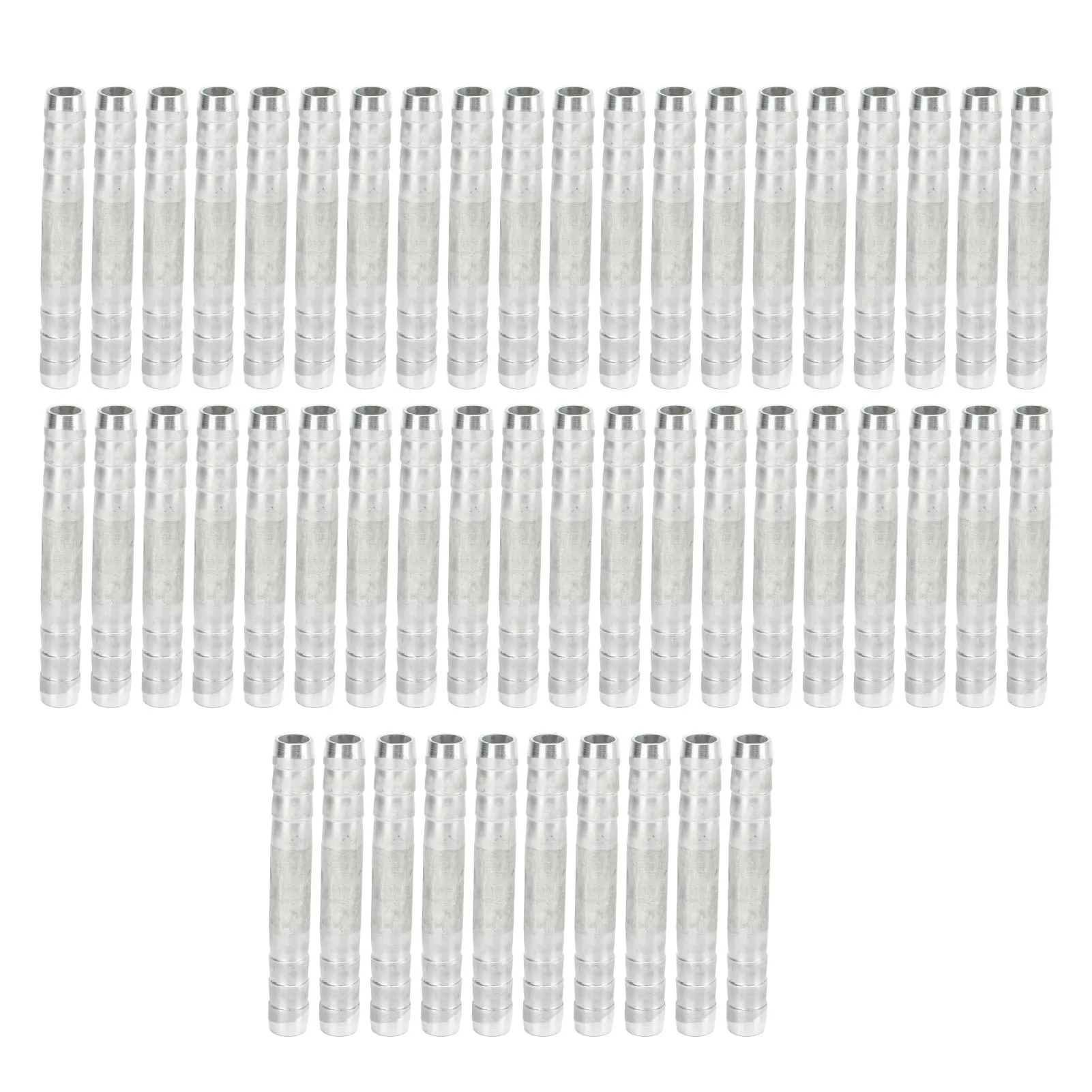 50pcs Air Conditioning Hose Barb Fitting Aluminum Universal High Strength Refrigerant Hose Barb Connector