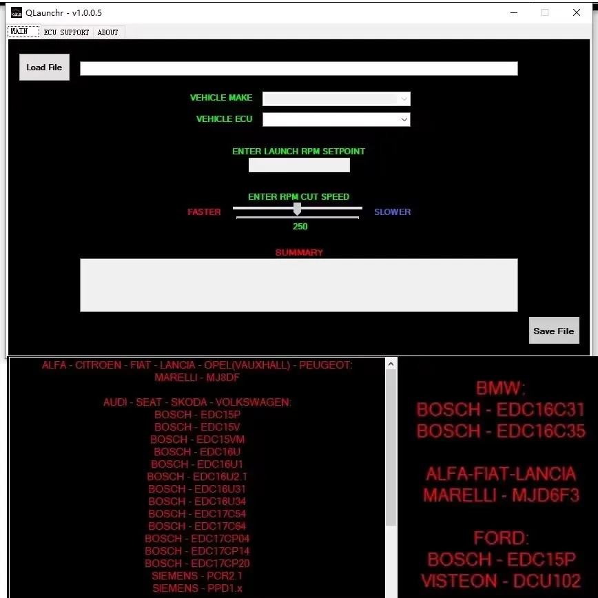 برنامج وحدة التحكم الإلكترونية 6 في 1 حزمة محدد القطع الصلب ديزل + محرك بنزين UltraCut + Pop & Bang + HARDCUT VMAX + HotStartr + QLaunchr