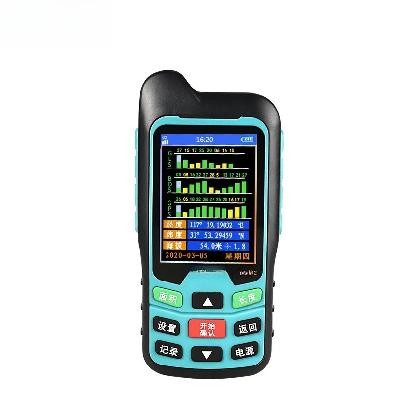

MC8042 Mu Gauge GPS Handheld Ground Area Measuring Instrument Vehicle Land Gauge Harvester Beidou