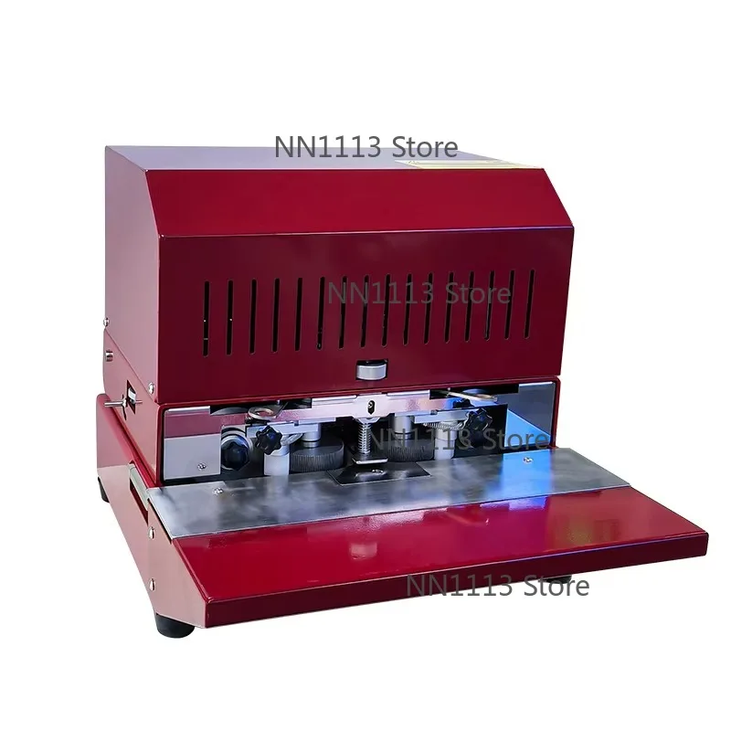 Horizontal Double Side  Leather Belt Inking Painting Machine Leather Edge Coloring Dyeing Machine