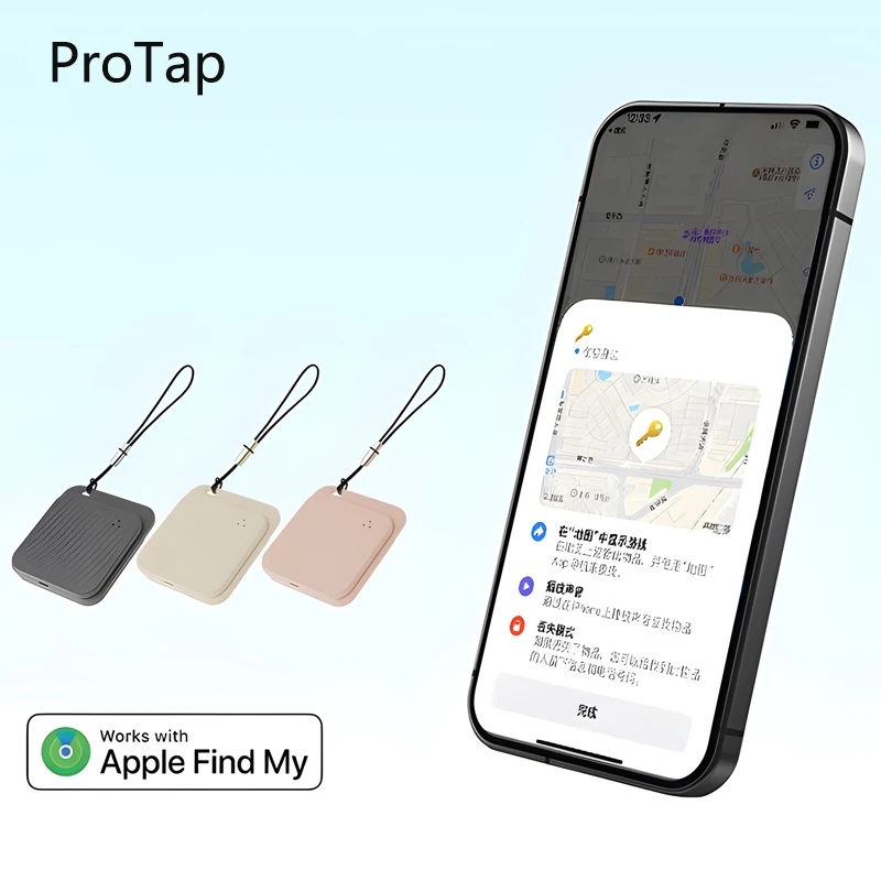 

Мини GPS-трекер для iO, устройство локатора с защитой от потери для домашних животных, детей, отслеживание в реальном времени для iPhone iPad, работает с Apple Find My