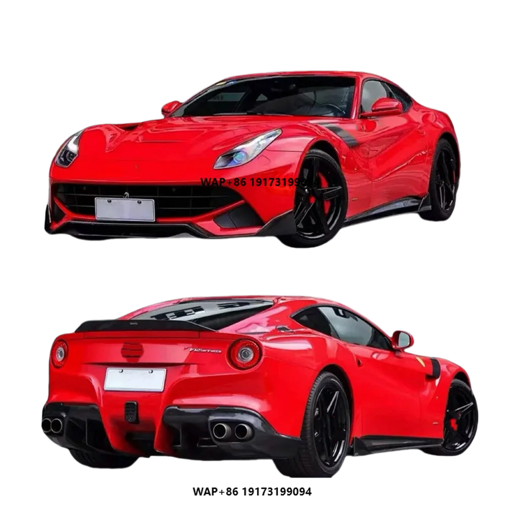 

For-Ferrari F12 Upgrade DMC Style Body Kit Side Skirt Front Lip Rear Diffuser Spoiler