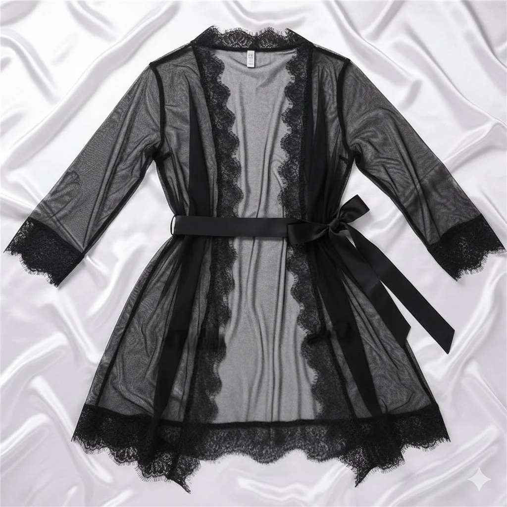 

Sexy Lingerie Woman Pajamas Lace Lingerie Sexy Clothes Transparent Dress Black Sexy Woman Pajamas